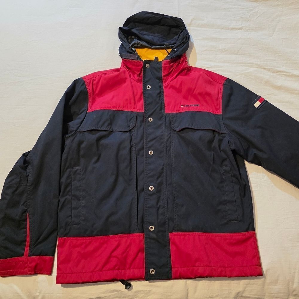 Tommy Hilfiger Ski Jacket Mens Medium Vintage
